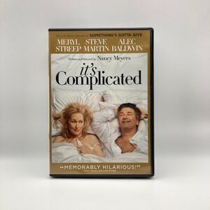 It's Complicated DVD Meryl Streep Steve Martin Alec Baldwin Nancy Meyers Comedy